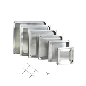 Tùy chỉnh nodular nhôm đôi kín nước mưa thông tin liên lạc thông tư vuông <span class=keywords><strong>manhole</strong></span> bìa cao su niêm phong cho bán - Product Image 4