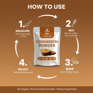 Harga Terbaik Kayu Manis Giling Segar Premium Polifenol Ekstrak Kulit Kayu Manis Murni Alami Kelas Makanan Bubuk Larut Air - Product Image 4