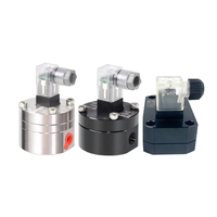 SH JSN haute précision Micro débitmètre à engrenages polyuréthane transformateur de lubrification huile carburant colle eau liquide Mini capteur de débit