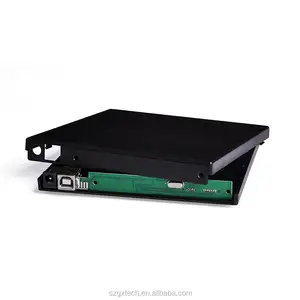 Eksternal DVD Optical Disc RAM Burner Lapisan Portable 12.7 Mm USB2.0 SATA DVD Burner Case