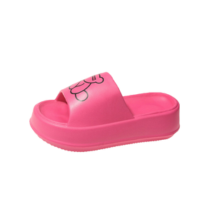 Sandales compensées pour femme à talon de 8 cm avec plateforme en EVA, séchage rapide, motif ours, pour le printemps et l'été, usage domestique - Product Image 3