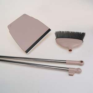 Ensemble <span class=keywords><strong>balai</strong></span> et pelle pour la maison, en acier inoxydable, manche long - Product Image 5