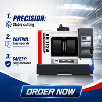 Machine de fraisage CNC à 3 axes XH7124 avec des performances de fonctionnement stables pour le travail de précision des pièces usinées
