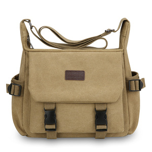 Sport Style Unisex Single Shoulder Bag Waterproof Canvas Cover for Students Day Packs Laptop <b>Backpack</b> Messenger Satchel - Product Image 4