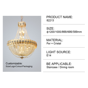 Nuevos productos gran <span class=keywords><strong>oferta</strong></span> candelabro de cristal lámpara moderna <span class=keywords><strong>Hotel</strong></span> lampara colgante Villa proyecto luz colgante - Product Image 3