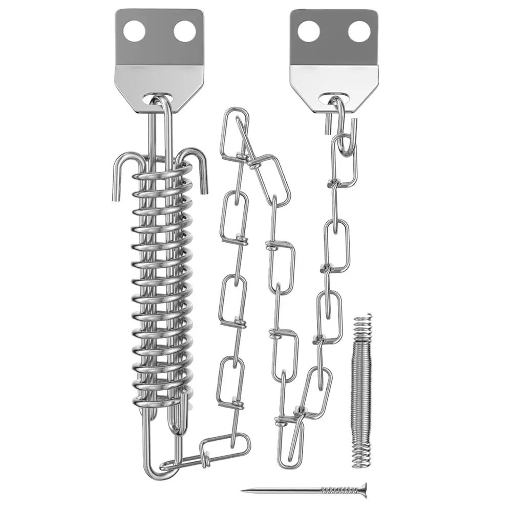 Factory Security Guard stoppt Single Screen Tür kette Stahl Wind Security Storm Tür stopper Kette