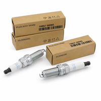 Bougie d'allumage automobile, bougie d'allumage en iridium, bougie d'allumage moteur 18857-09085 1885709085 SILZKR8H9G haute performance, compatible avec Hyundai Genesis