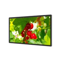32 43 49 55 pouces Panneau mural Commercial Digital Signalisation LCD Écran publicitaire TV Vidéo Panneau mural 4K