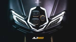 Phare avant à LED blanc naturel à 3 yeux avec fonction de feux de jour et fonction de feux antibrouillard indépendants pour Sym Mmbcu - Product Image 2