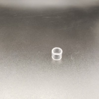 Tube en quartz personnalisé poli transparent des deux côtés, tube en saphir résistant à la chaleur