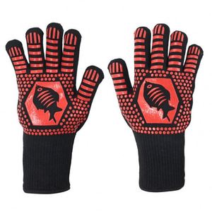Gants de cuisine ignifuges imprimés en gros, gants thermiques en nylon pour grillades et pâtisserie - Product Image 4