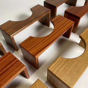 Taburete de inodoro de madera de diseño moderno duradero para cama de niños y taburete de paso de granja - Product Image 1