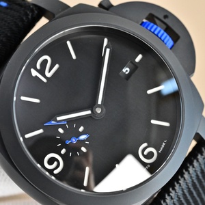 Famoso Orologio Classico 01661 con Cuciture Blu, Movimento Meccanico Semplice, Luce Notturna, Orologio da Uomo per Coppia - Product Image 2