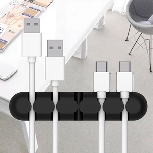 ออแกไนเซอร์สายเคเบิลซิลิโคน 5 ช่องคลิปเชือกแขวนคอสายเคเบิลซิลิโคน USB - Product Image 6
