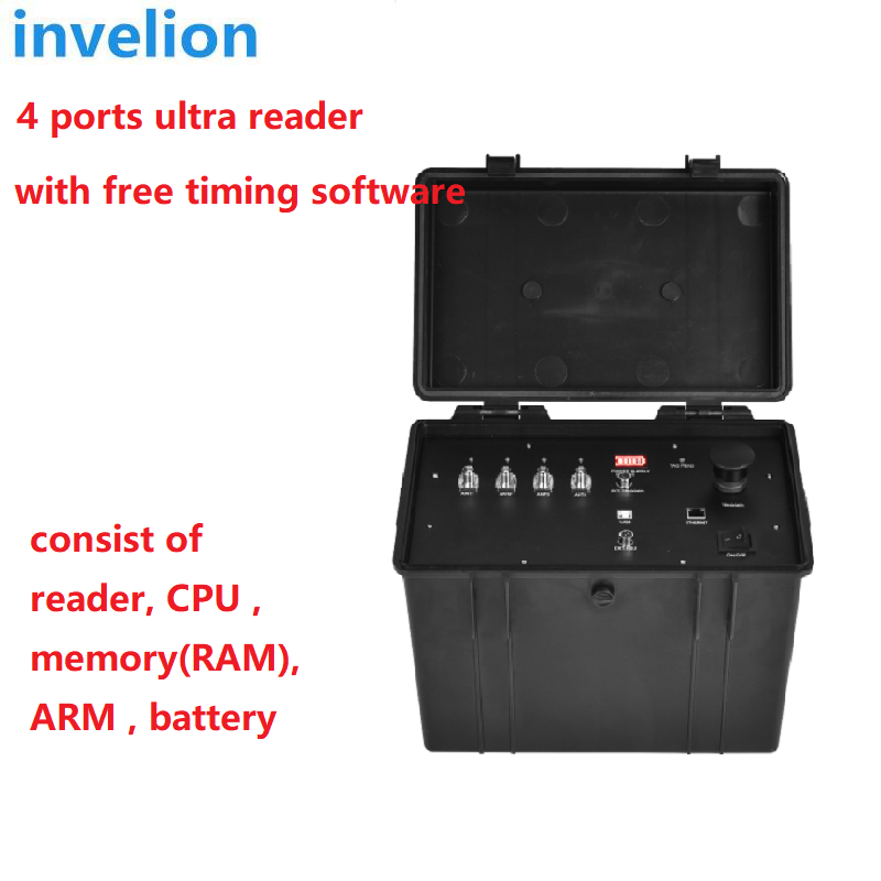 860MHz-960MHz UHF RFID Reader with Impinj R2000 Chip & Roll Mat Antenna ...