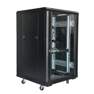 Server Rack Cabinet In 12u/15u/18u/22u/27u/32u/37u/42u Sizes 600*1000 Floor-Standing 19inch <strong>Network</strong> Rack Cabinet - Product Image 1