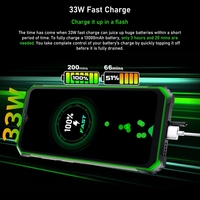 Blackview OSCAL S80, téléphone mobile 4G original avec une grosse batterie de 13000 mAh, 6 Go + 128 Go, téléphone robuste étanche avec caméra arrière 12 MP