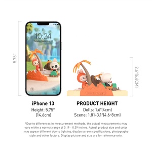 Ban đầu Pop Mart labubu Những Con Quái vật chơi trò chơi loạt cảnh đặt hộp mù cho đồ trang trí đáng yêu và tinh tế - Product Image 6