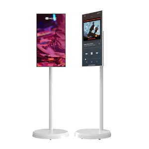 Standbyme Stand By Me Tv enroulable 21.5 pouces écran intelligent écran tactile Portable Tv mobile Rechargeable blanc 4 + 64gb Lcd Smart Tv