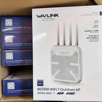 Router WiFi 7 de Doble Banda Wavlink WL-WN573HBE2 BE5100, Punto de Acceso Inalámbrico para Exteriores con Clasificación IP 67 a Prueba de Agua BE51