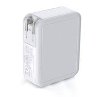 Station de charge rapide multi-ports 40W GaN 4 en 1 avec câble rétractable intégré, chargeur de voyage portable pour ordinateur portable, smartphone, OEM ODM