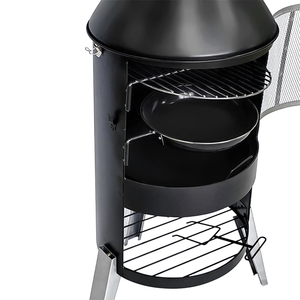 Poêle extérieur multifonctionnel moderne en acier robuste, barbecue, foyer à <span class=keywords><strong>bois</strong></span>, chauffe-bouteille en forme de bouteille - Product Image 5
