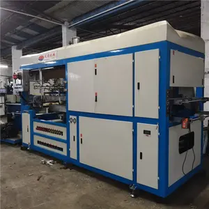 Good Supplier Used blister thermoforming disposable tray plastic automatic thermo vacuum forming machine