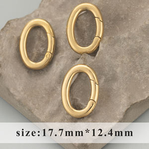 Ювелирные аксессуары MF20, нержавеющая сталь 316L, без никеля, подвески, фурнитура для ожерелий, застежка, крючки, 2 шт./партия - Product Image 5