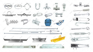 Herrajeria Y accesorios Cruceta <span class=keywords><strong>De</strong></span> <span class=keywords><strong>Remate</strong></span> Riostra Crossarm <span class=keywords><strong>de</strong></span> acero para accesorios <span class=keywords><strong>de</strong></span> línea <span class=keywords><strong>de</strong></span> poste - Product Image 6