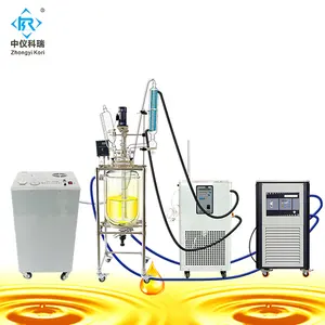 laboratory reactors 50l 100l 200l liter jacketed stainless steel quartz chemical glass lined reactor vessel price