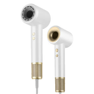 <span class=keywords><strong>Secador</strong></span> de pelo doméstico de alta velocidad con función iónica, boquilla difusora de Motor sin escobillas, estilo profesional de plástico de secado rápido - Product Image 5