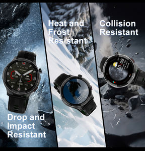 Reloj Inteligente DTG6 2025 con Pantalla AMOLED, Monitor de Ritmo Cardíaco, Reloj Inteligente para Exteriores con Llamadas Bluetooth, Monitor de Presión Arterial, Linterna, para Hombre - Product Image 2