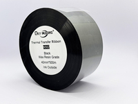 Pita Printer Thermal Transfer Wax Resin N502 Langsung dari Pabrik 33mm X 500m untuk Aplikasi Pencetakan Label
