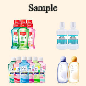 Ligne de production de remplissage de rinçage automatique complet Remplisseur de rince-bouche Étiqueteuse double face Capsuleuse rotative pour bouteilles de 50ml-1000ml Personnalisable - Product Image 3