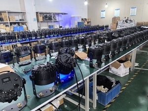 Ip65 không dây DJ ánh sáng mệnh 120W rgbcla 6in1 pin có thể sạc lại LED mệnh Đèn sân khấu không thấm nước đám cưới lên ánh sáng - Product Image 6