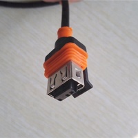 Connecteur de câble de faisceau de câbles d'ampoule xénon d1s d3s universel haute tension