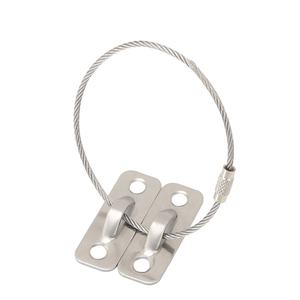 Accesorio de Seguridad Antivuelco para Muebles, Dispositivo de Acero Inoxidable para Gabinete de TV, para Uso en Cocina y Baño, Diseño Tradicional Duradero - Product Image 1