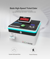 Bornes d'arcade en acier inoxydable avec lecteur de tickets intelligent, lecteur de codes QR, multifonctionnel, alimentation 110/220V BADA