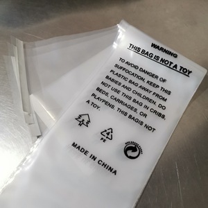 Sacs en plastique PE transparents Jiuhong, auto-adhésifs, longs, pour l'emballage de literie, vêtements et usage général, fabriqués en Chine - Product Image 1