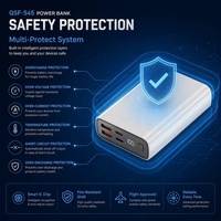 PD20w Banco de energía de carga súper rápida 30000mAh Dual USB TYPE-C carga bidireccional 22,5 W portátil 20000mAh Powerbank 10000 Mah
