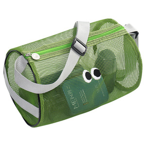 Bolsa transparente portátil para artículos de tocador, bolsa de toalla de <span class=keywords><strong>playa</strong></span>, champú, ducha, bolsa de viaje, bolsa de maquillaje de malla de nailon - Product Image 6