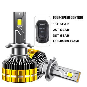 Repuestos para Automóviles QZ63, Bombillas LED para Faros Delanteros de Automóviles y Camiones, 9005 9012 H1 H4 H7 H11 150W, Lámpara Antiniebla para Automóvil - Product Image 3