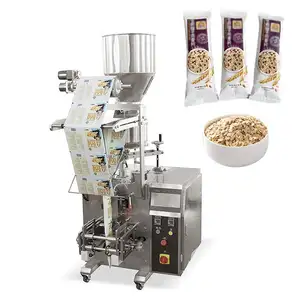 Foshan vertical packing machine oatmeal flake salt rice sugar packing machine for granule food packaging machine turntable