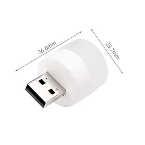 USB Nachtlicht Mini LED Nachtlicht USB Plug-In Licht Mobile Power Charging