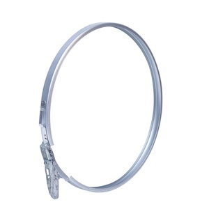 Anillo de Bloqueo de Acero Galvanizado para Bidones de Fibra de 36cm/46cm/51cm/66cm, Uso Industrial, Embalaje en Bolsas de Plástico CH - Product Image 1