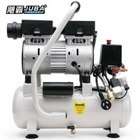 Compresseur d'air Juba 600W 9L sans huile silencieux pour usage domestique, dentaire et travail du bois
