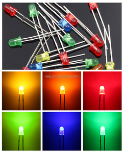 Wej Dip 3 mét 5 mét <span class=keywords><strong>Led</strong></span> Diode vàng màu xanh lá cây màu Đỏ màu xanh trắng khuếch tán rõ ràng hình bầu dục Vòng <span class=keywords><strong>LED</strong></span> giao thông ánh sáng 5 mét <span class=keywords><strong>Led</strong></span> Diode ánh sáng - Product Image 4