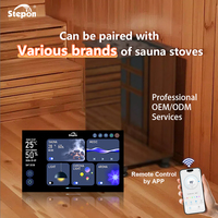 Panel de Control Universal Inteligente con WiFi para Sauna, Control de Temperatura/Hora, Luz RGB, Humedad y Aroma, Controlador de Calentador de Sauna