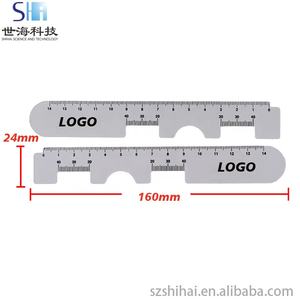 Custom Fashion Design Pupillar Distance Lineal Optisches Kunststoff Pupilo meter <span class=keywords><strong>Pd</strong></span> Meter Lineal Digital <span class=keywords><strong>Pd</strong></span> Lineal - Product Image 2
