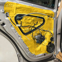 Accessoires auto amortisseurs pour voiture Feuilles d'amortissement acoustique en caoutchouc butyle pour voiture